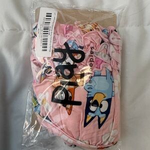 Little Sleepies Bluey Pink Bubble Romper